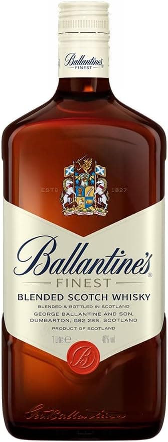 Whisky Ballantine's Blended Escocês, 1 Litro