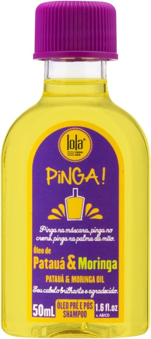 Pinga Patuá e Moringa Óleo 50ml , Lola Cosmetics