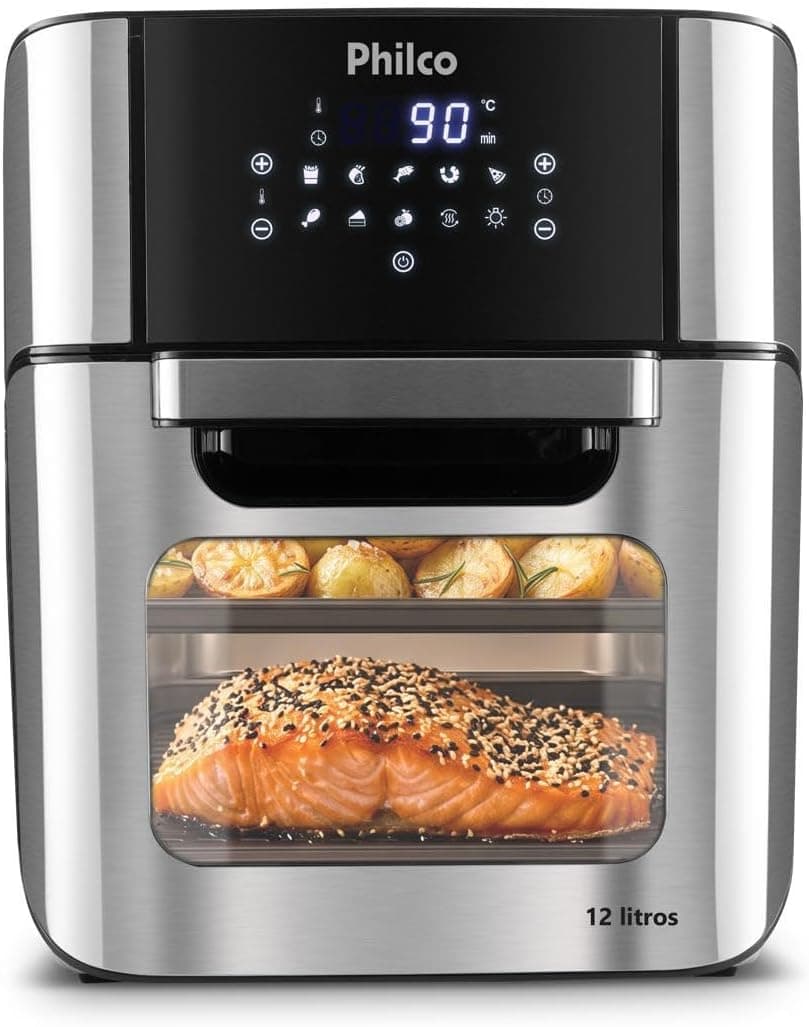 Oferta: Philco Fritadeira Air Fryer 12L Pt PFR2200P 220V