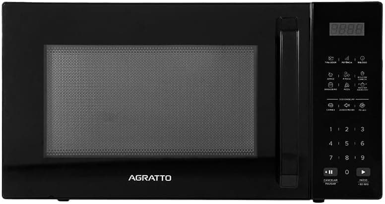 Micro-ondas Agratto AMIC01N-02 Preto 32L | 1400W 220V