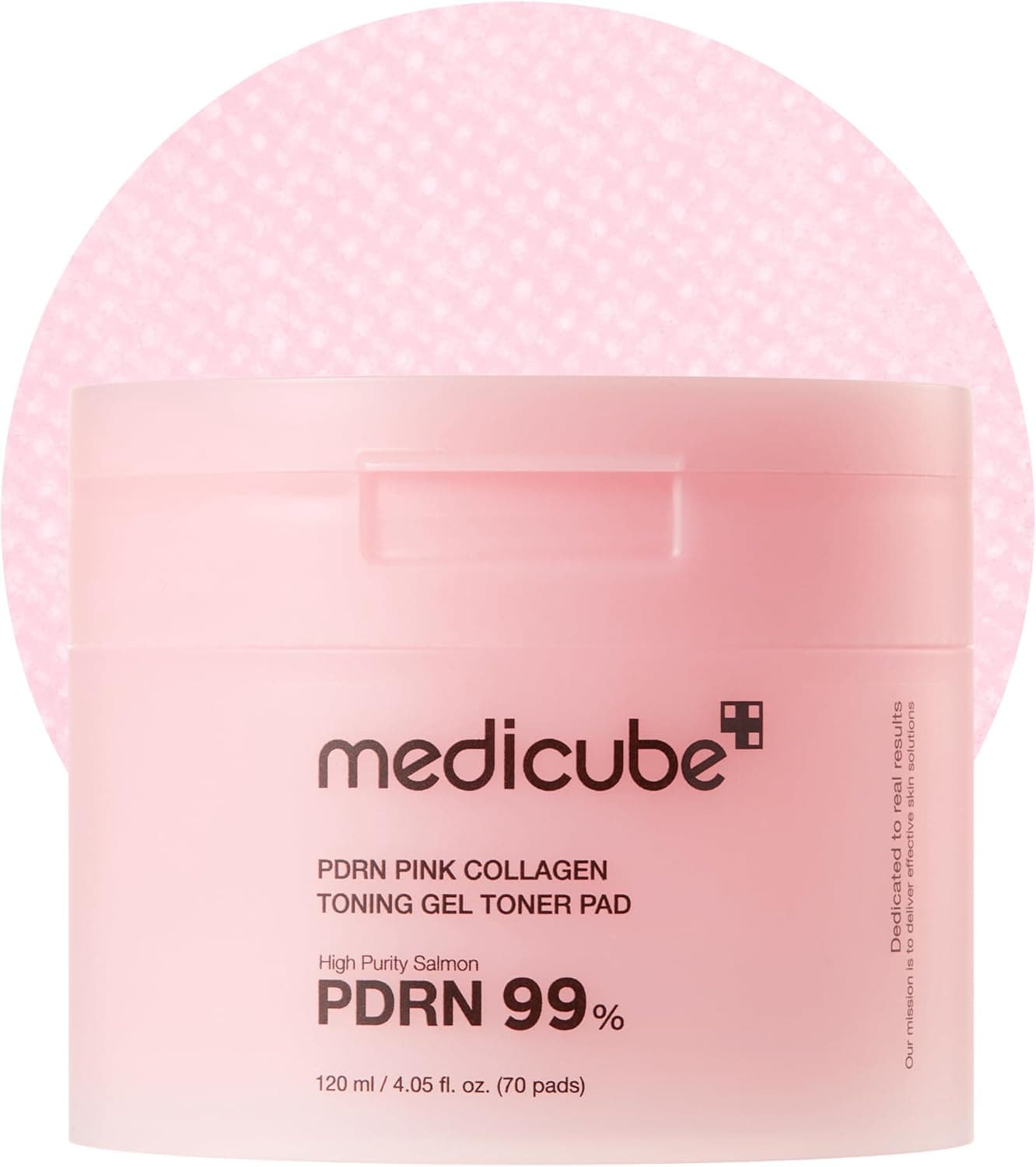 Pads Tonificantes em Gel medicube PDRN Pink Collagen