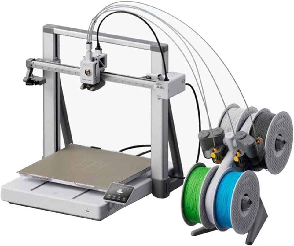 Impressora 3D Bambu Lab A2LC - A2L + AMS Lite (Combo) - 220V | AMS Lite, Combo, PF005-L+SA005-BRAHV