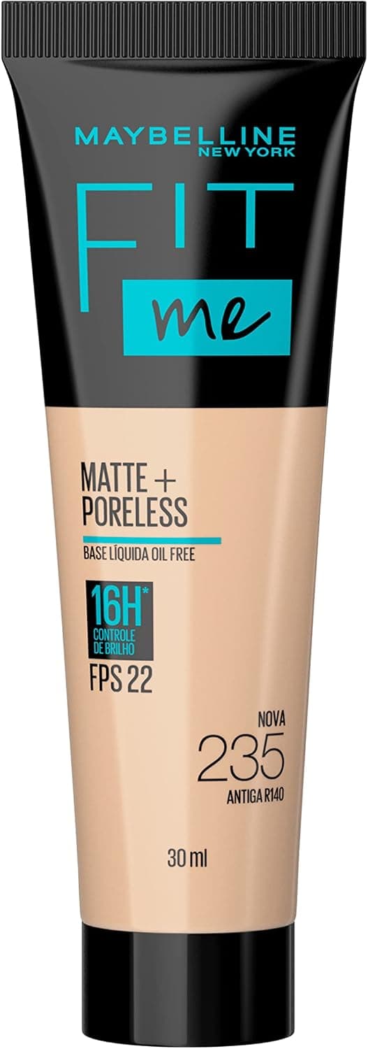 Oferta: Base Líquida Maybelline NY Fit Me Matte FPS 22 Cor 235 (Antiga R140), 30ml