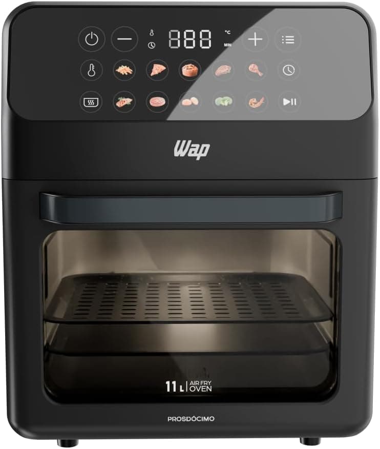 WAP Airfryer OvenWAOD4 11 Litros Touch Fritadeira Forno 10 Receitas