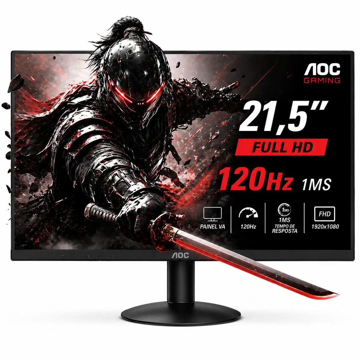 Monitor AOC 21,5 Full HD 120Hz, 1ms, VA, Gaming, ScreenAdaptiveSync, F
