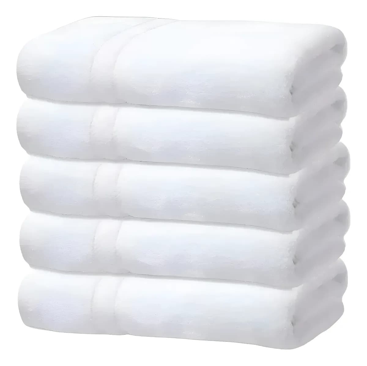 Kit 5 Toalhas Banho Gigante Grossa Hotel Luxo 75x150cm 480g
