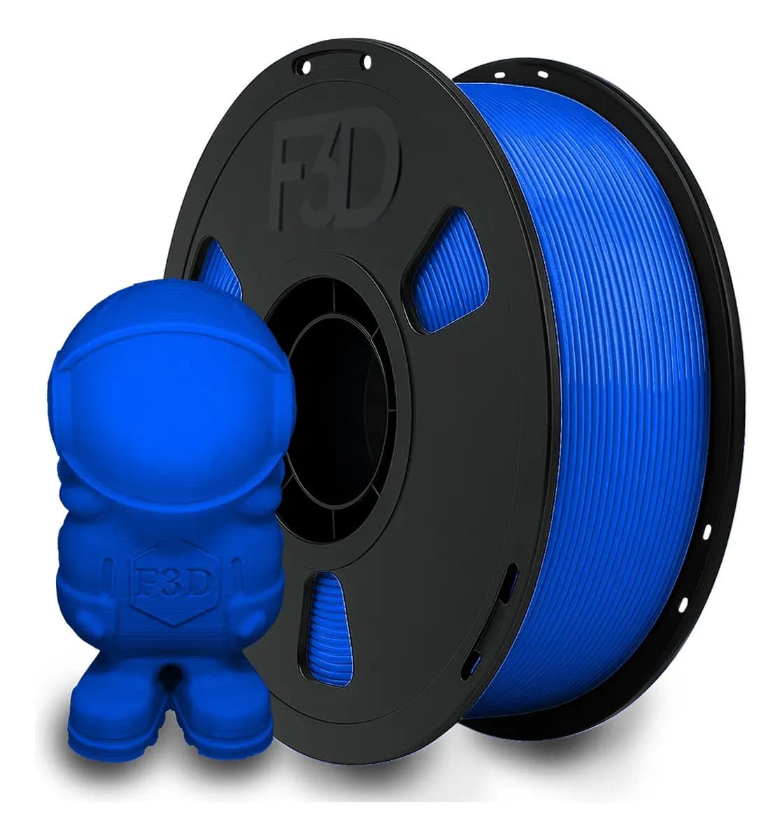 Filamento Pla Premium 1kg Azul High Speed Impressora 3d