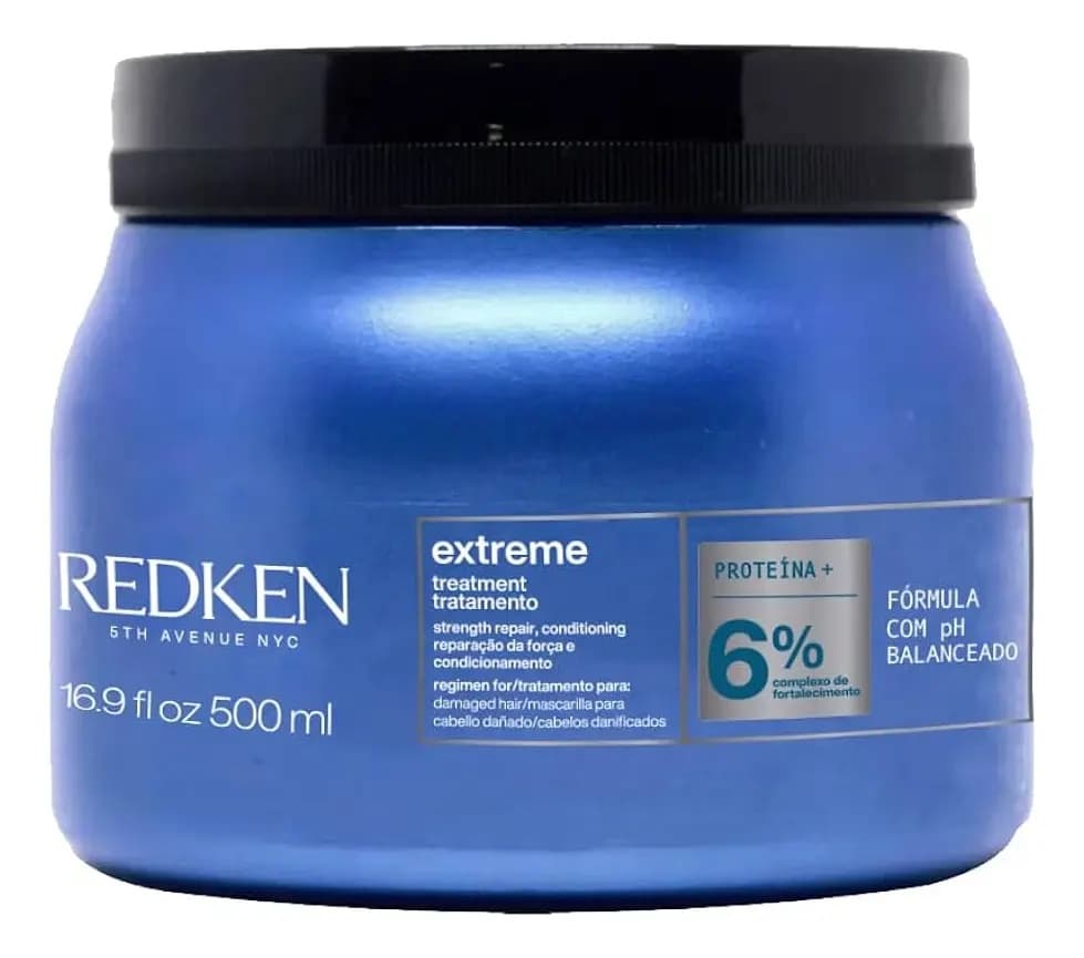Máscara de tratamento reparação do cabelo danificado Extreme 500 Ml Redken