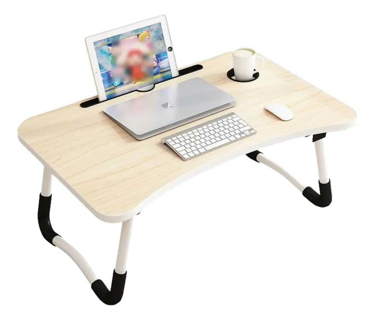 Mesa Portátil Dobrável P Notebook Home Office Cama Refeição