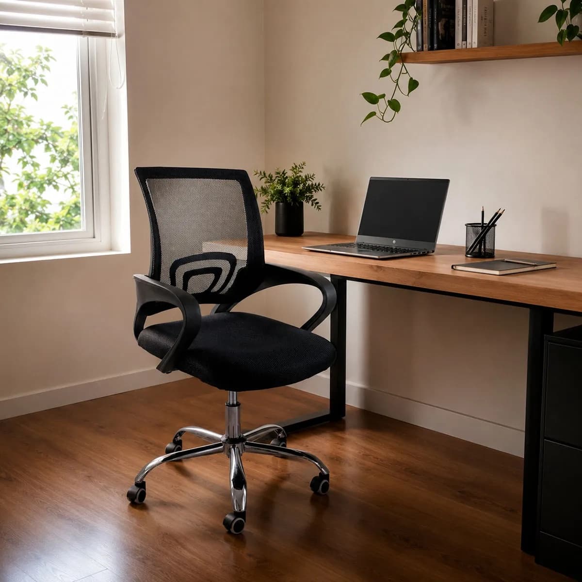 Cadeira Escritório Ergonômica Giratória Oficial Begonia Mesh