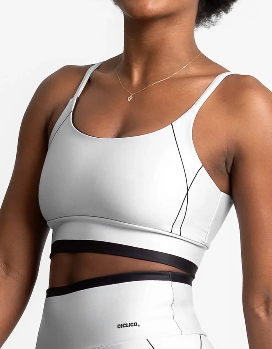 Top Alcinha Academia Feminino Fitness Alta Sustentação