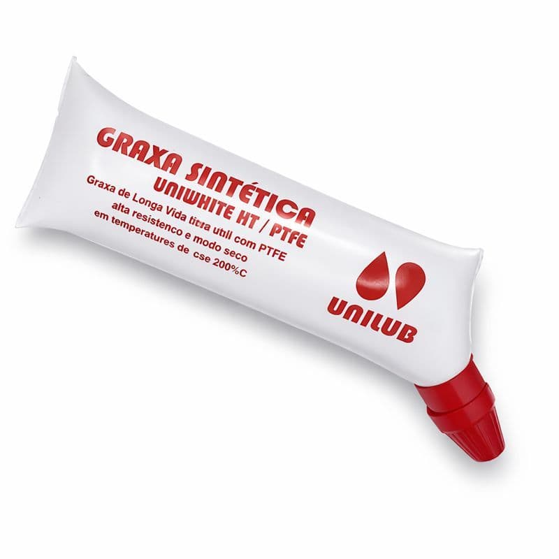 Graxa Sintética 80g Alta temperatura - PARA IMPRESSORA 3D e Gráfica- PTFE Unilub