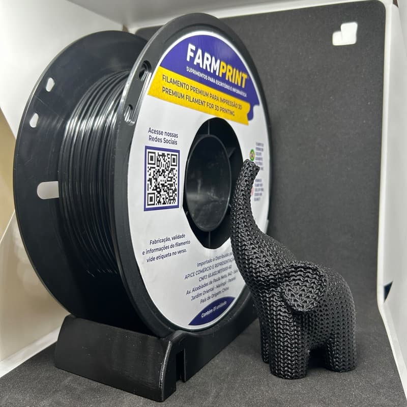 Filamento PLA Silk Premium FarmPrint 1kg 1.75mm para impressora 3D ENVIO RÁPIDO