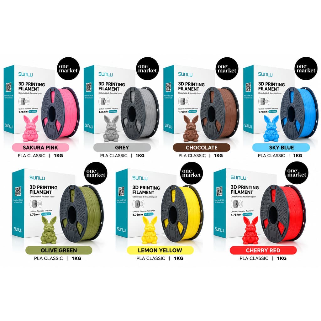 Filamento Impressora 3d PLA Sunlu - Linha PLA Classic - OneMarket