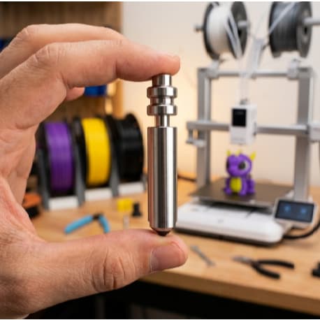 Bico Bimetálico 0.4mm Ponta Aço Endurecido Engate Rápido Anycubic Kobra 4 Combo Kobra X S1 Nozzle Hotend Impressora 3D